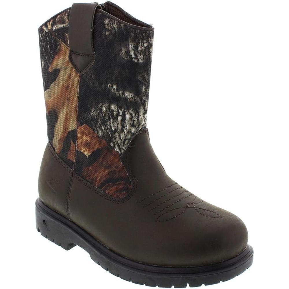 imageDeer Stags Kids Tour Waterproof Tall BootBrown Camo