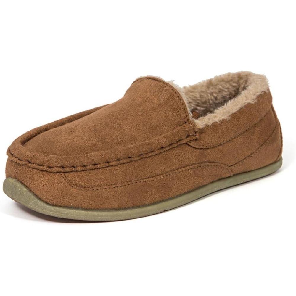 imageSlipperooz Deer Stags Lil Spun Little KidBig Kid SlipperChestnut Lil Spun