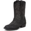 imageDeer Stags Ranch Kids Cowboy Boots Dark GrayDark Grey