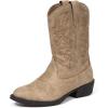imageDeer Stags Ranch Kids Cowboy Boots Dark GrayLight Taupe