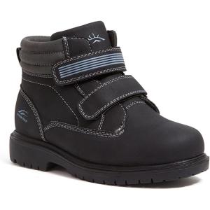 Deer Stags Kids’ Tour Waterproof Tall Boot(Black/Grey)