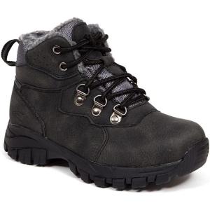 Deer Stags Kids’ Tour Waterproof Tall Boot(Midnight Black)