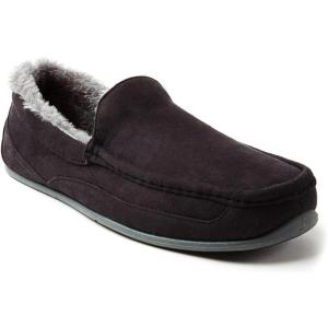 Deer Stags Men’s Spun Slipper(Black)