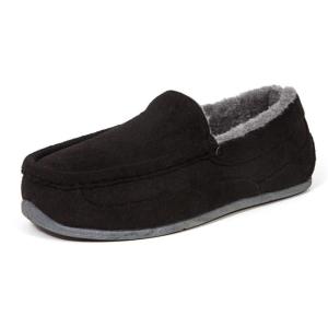 Slipperooz Deer Stags Lil Spun (Little Kid/Big Kid) Slipper(Black Lil Spun)