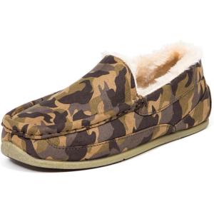 Slipperooz Deer Stags Lil Spun (Little Kid/Big Kid) Slipper(Brown/Brown Camo)