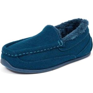 Slipperooz Deer Stags Lil Spun (Little Kid/Big Kid) Slipper(Royal Blue)