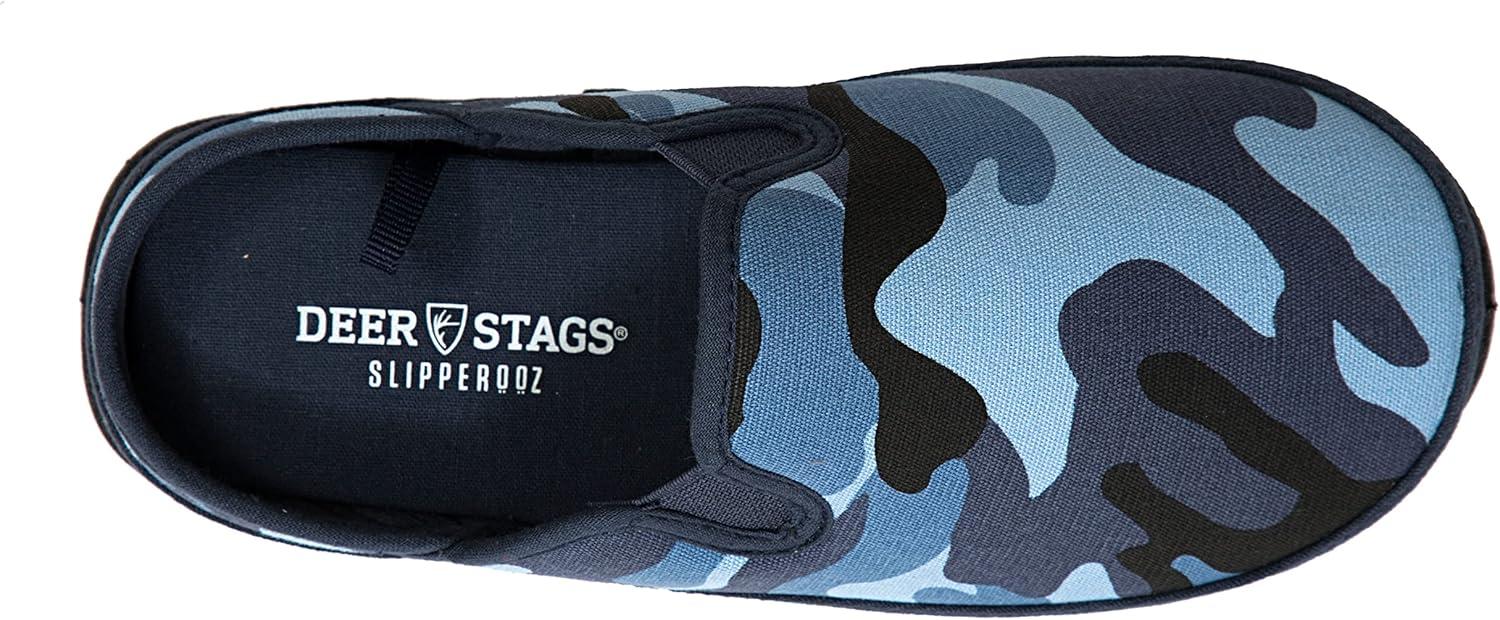 imageDeer Stags Boys Lil Spike SlipperNavyBlue Camo