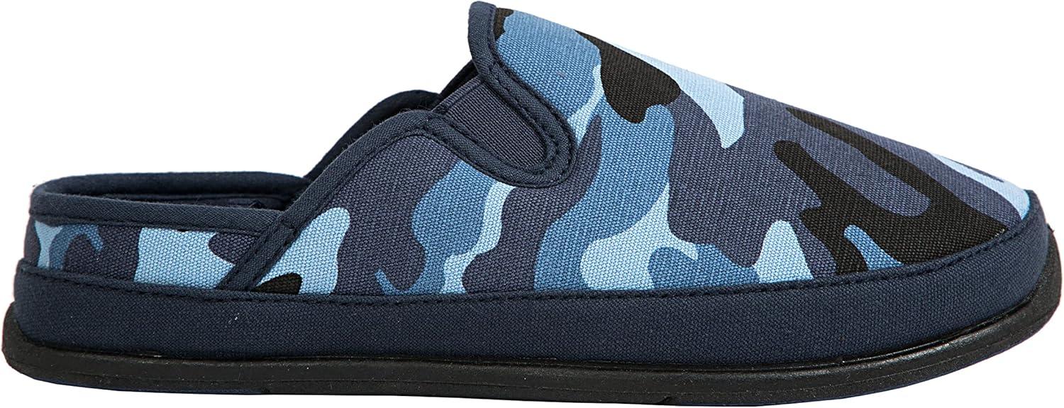 imageDeer Stags Boys Lil Spike SlipperNavyBlue Camo
