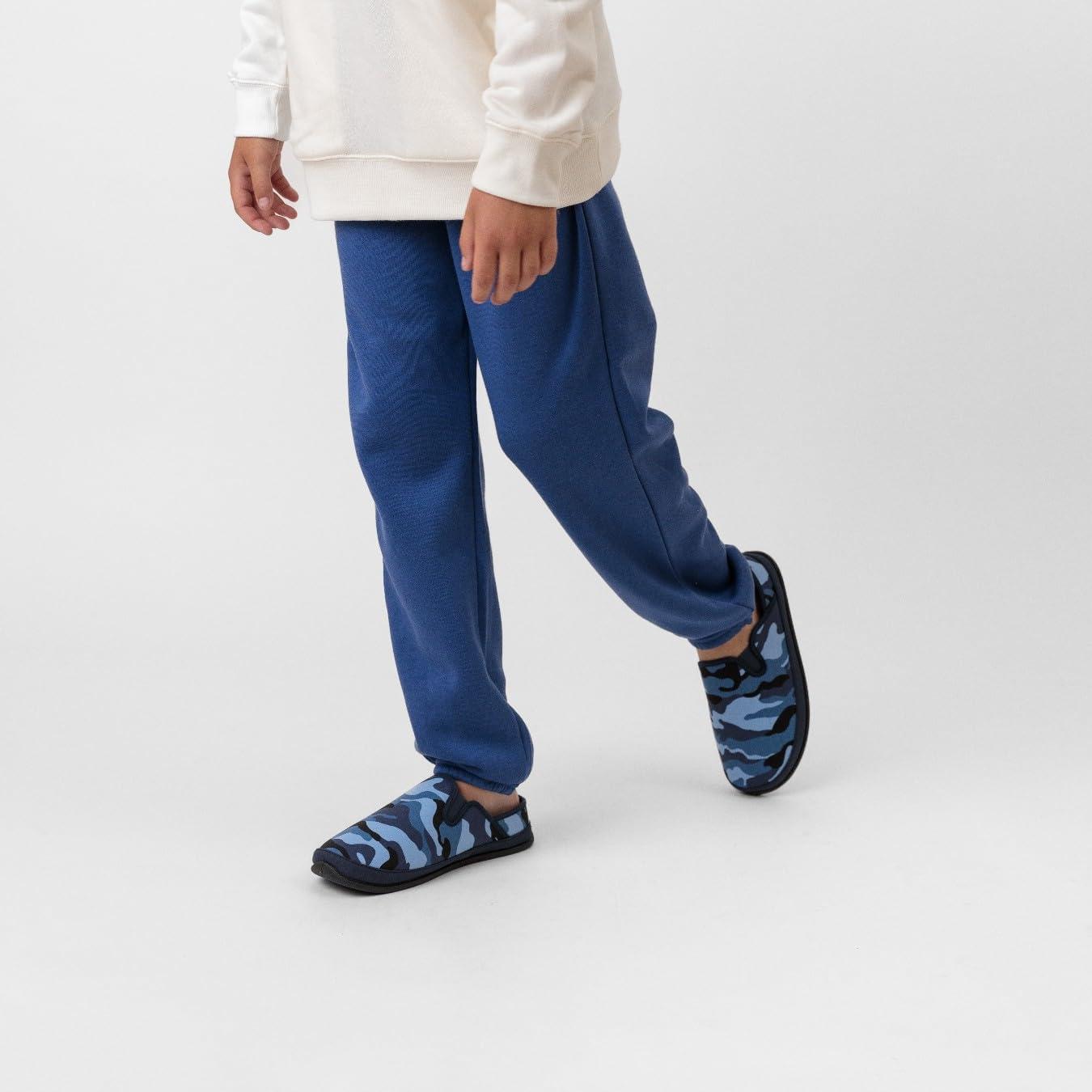 imageDeer Stags Boys Lil Spike SlipperNavyBlue Camo