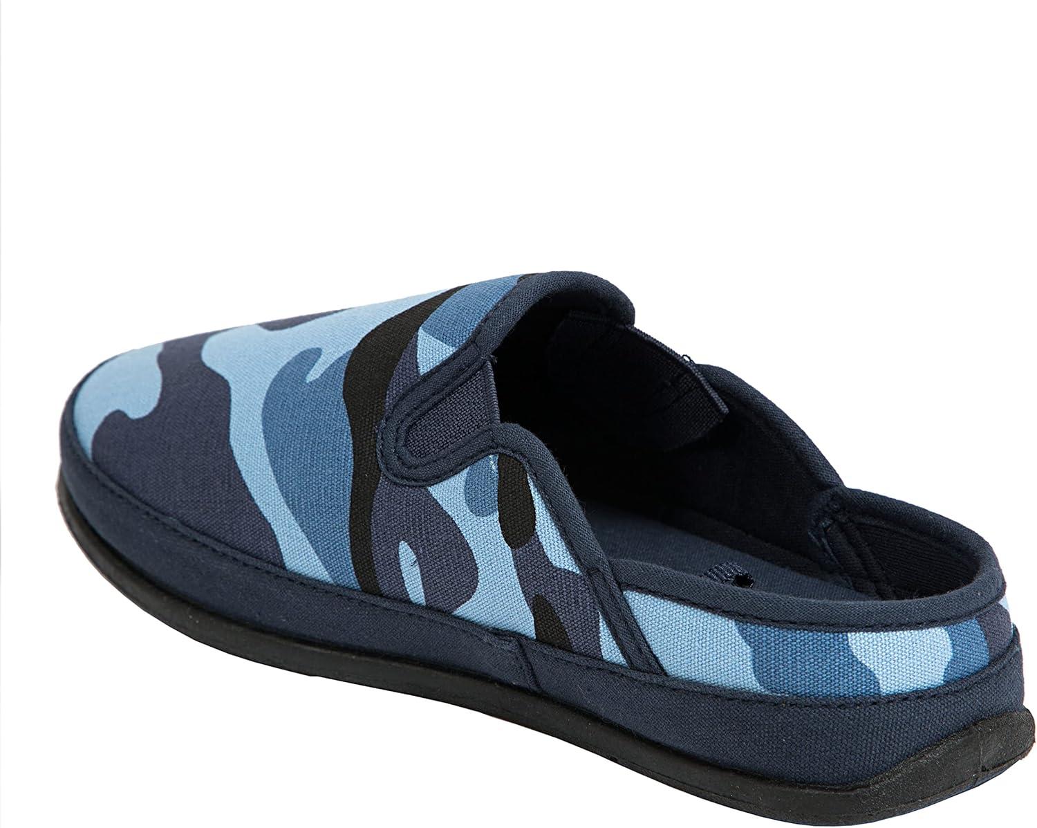 imageDeer Stags Boys Lil Spike SlipperNavyBlue Camo