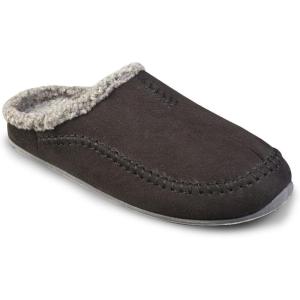 Deer Stags Men’s Comfort Slippers(Black)