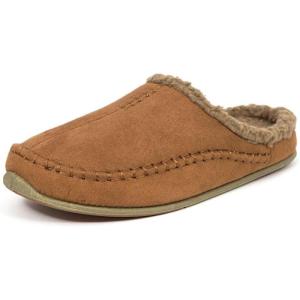 Deer Stags Men’s Comfort Slippers(Chestnut)