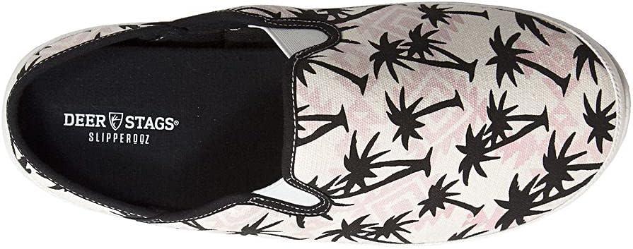 imageDeer Stags Mens Spike SlipperWhiteBlack Palm Tree