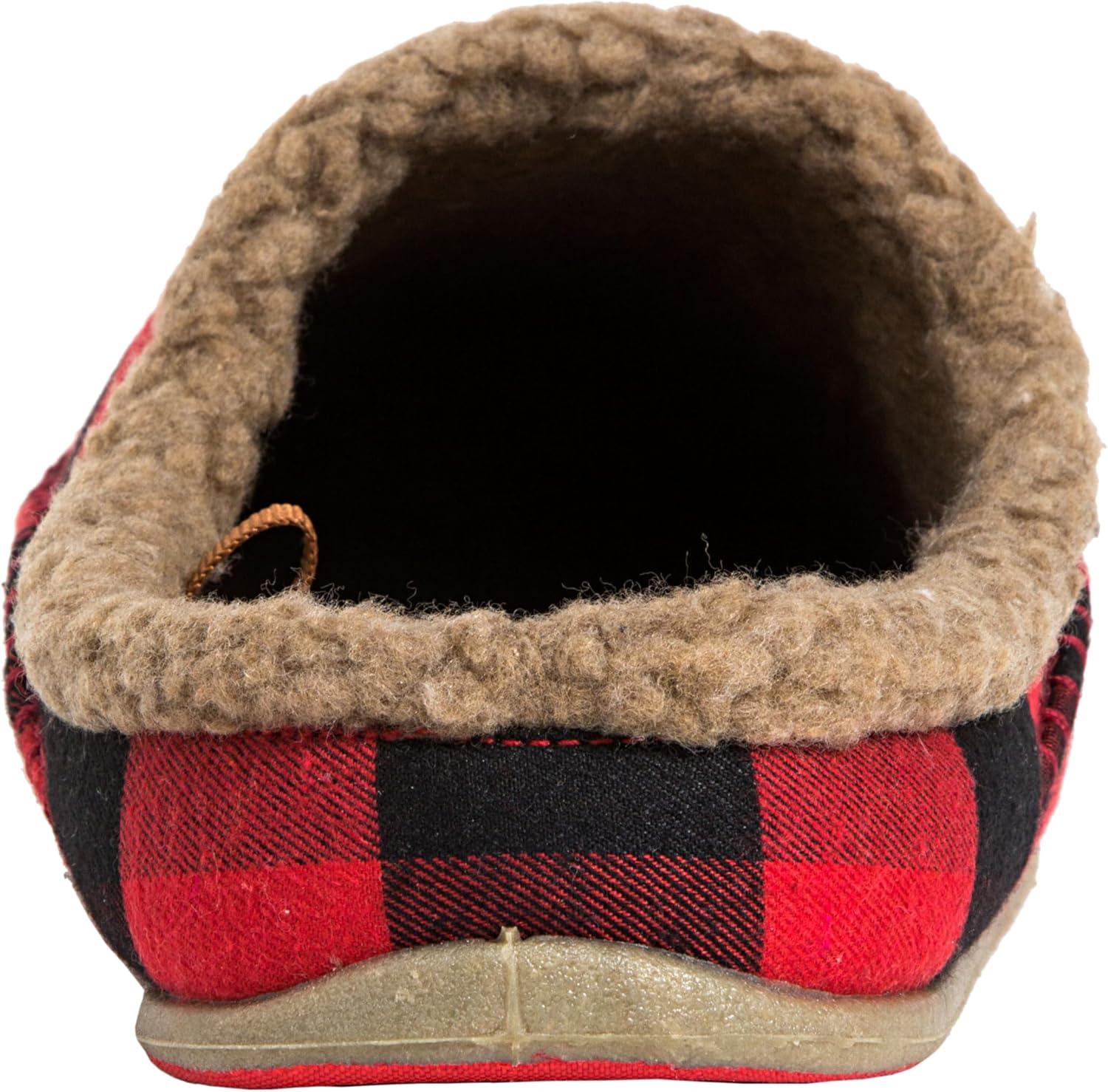 imageDeer Stags Nordic SlipperRedBlack Plaid