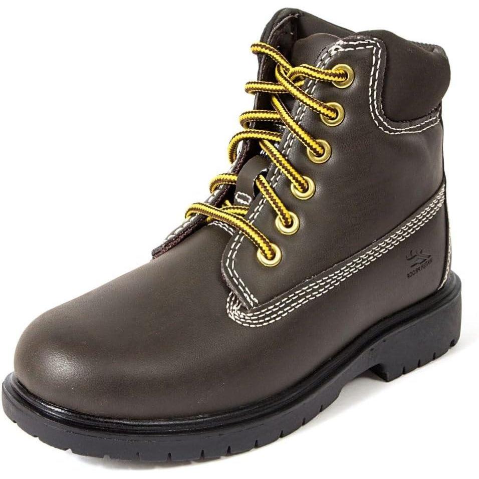 imageDeer Stags Kids Mak2 Waterproof Work BootDark Brown