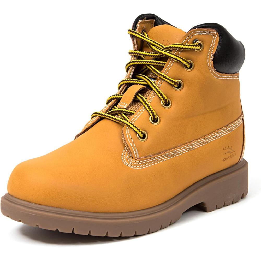 imageDeer Stags Kids Mak2 Waterproof Work BootWheat