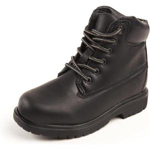 Deer Stags Kids’ Mak2 Waterproof Work Boot(Black)