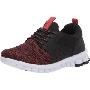 Deer Stags Unisex-Child Betts Jr Sneaker(Black/Red)