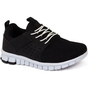 Deer Stags Unisex-Child Betts Jr Sneaker(Black/White)