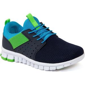 Deer Stags Unisex-Child Betts Jr Sneaker(Navy/Blue/Lime)