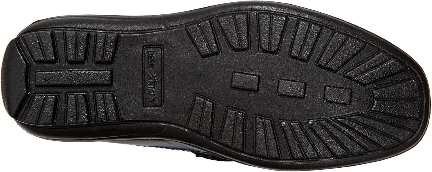 imageDeer Stags Boys Booster Driving Moc Style Dress Comfort LoaferBlack