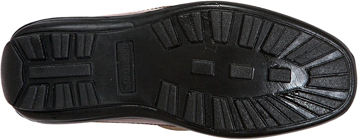 imageDeer Stags Boys Booster Driving Moc Style Dress Comfort LoaferBrown
