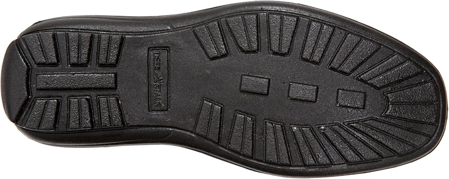 imageDeer Stags Boys Booster Driving Moc Style Dress Comfort LoaferDark Luggage
