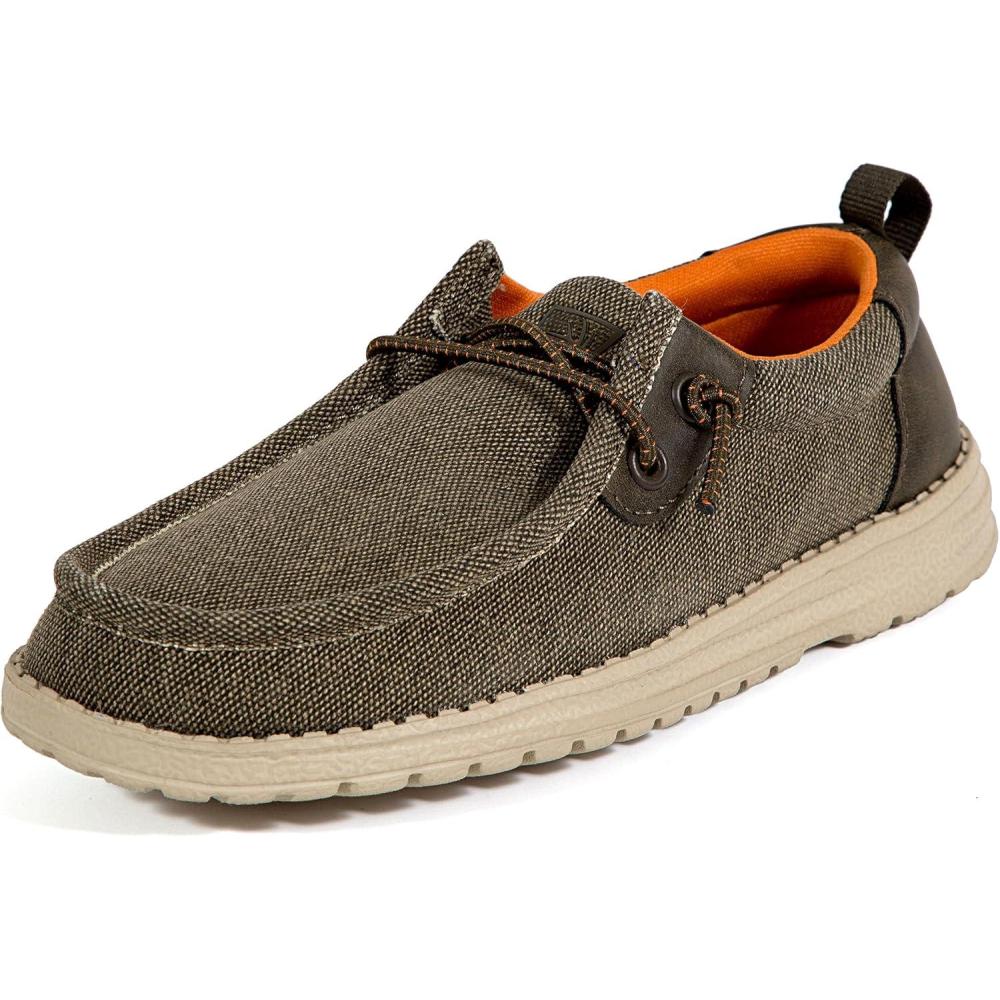 imageDeer Stags Boys Relax Jr SneakerOliveOrange