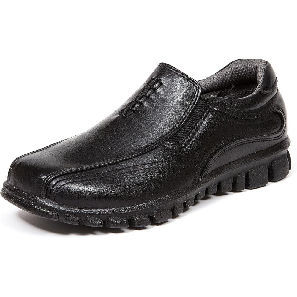 imageDeer Stags Stadium Sneaker Bottom Dress Comfort SlipOn Little KidBig KidBlack