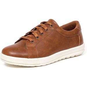 Deer Stags Boys’ Kane Fashion Sneakers Casual and Formal Lace up Dress Shoes(Dark Tan)