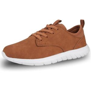 Deer Stags Boys’ Kane Fashion Sneakers Casual and Formal Lace up Dress Shoes(Tan)