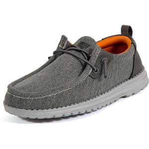 Deer Stags Boy’s Relax Jr. Sneaker(Grey/Orange)