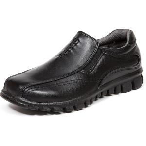 Deer Stags Stadium Sneaker Bottom Dress Comfort Slip-On (Little Kid/Big Kid)(Black)