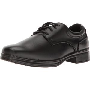 Deer Stags Boys’ Blazing Dress Lace Up Oxford for Formal, School Uniform, Church, Wedding / Black/ 11.5 Little Kid / Medium(Black Smooth)