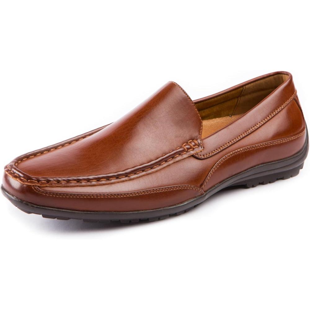 imageDeer Stags Drive SlipOn Loafers For MenDark Luggage