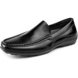 Deer Stags Drive Slip-On Loafers For Men(Black)