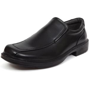Deer Stags Men’s Greenpoint Dress Shoes Comfortable Slip On Formal Loafers for Weddings, Church, Office, Prom(Black)
