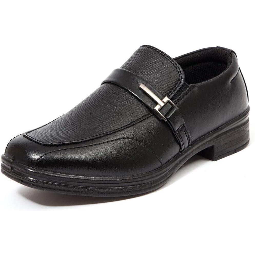 imageDeer Stags Kids Bold SlipOn Dress Comfort Loafer Little KidBig KidBlack