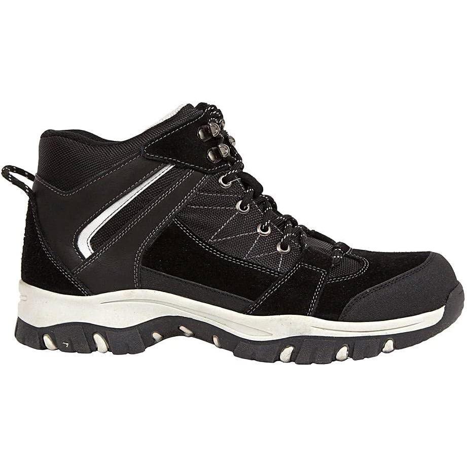 imageDeer Stags Mens Anchor Hiking BootBlack SuedeWhite Trim