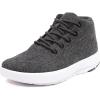 Dk Grey/White Sole