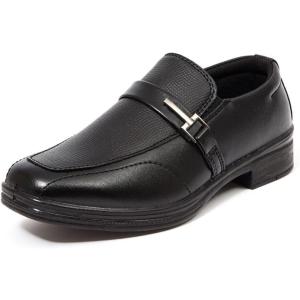 Deer Stags Kid’s Bold Slip-On Dress Comfort Loafer (Little Kid/Big Kid)(Black)