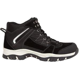 Deer Stags Men’s Anchor Hiking Boot(Black Suede/White Trim)