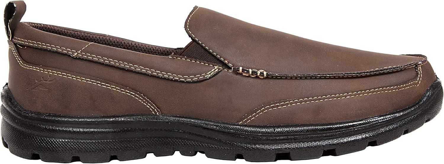 image:imageDeer Stags Mens Everest2 Updated Memory Foam Dress Comfort Casual Slipon LoaferBrown